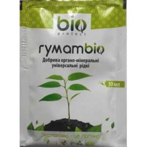 Гуматбио - органо-минеральное удобрение, 30 мл., ООО Фрея-Агро, Украина фото, цена